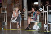 Table in the Space and Artzines (Karolina Bregula and Marlene Hausegger)