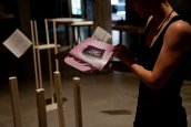 Table in the Space and Artzines (Detail)