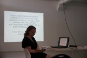 Presentation of Hilde de Bruijn (NL) on her project about the writings of Asger Jorn