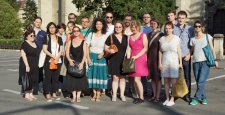 some of the artists and most of the invited curators who participated in the meeting