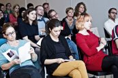 Curators' Network Budapest - presentations (photo: Géza Talabér, Imre Varga)