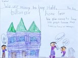 drawing from 'Capitalism - School Portrait'